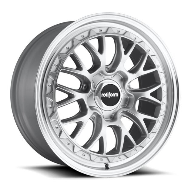 Rotiform R155 Lsr Gloss Silver Machined 8,5x18 5x112 ET45 CB66,6 60° 725 kg R1551885F8+45