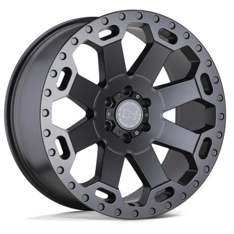 Black Rhino Warlord Matte Gunmetal 9×17 6×135 ET12 CB87,1 60° 1020 kg 1790WAR126135G87