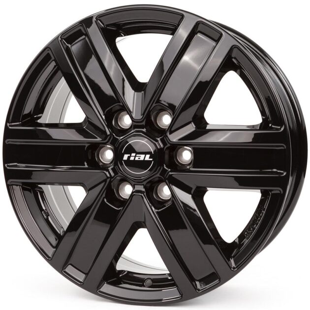 Rial Transporter diamond-black 6,5x16 6x130 ET62 CB84,1 R14 1250 kg TP65662M92-6