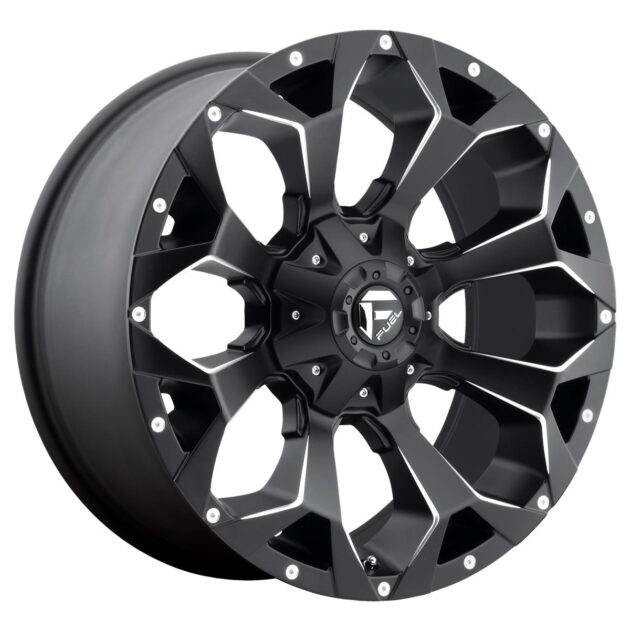 Fuel D546 Assault Matte Black Milled 9x20 8x180 ET1 CB124,2 60° 1678 kg D54620901850