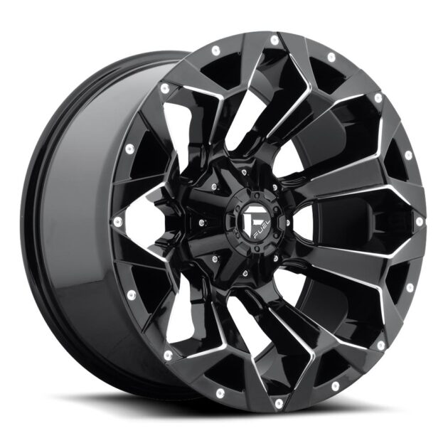 Fuel D576 Assault Gloss Black Milled 9x17 5x114.3 ET-12 CB78,1 (PCD2: 5x127) 60° 1133 kg D57617902645