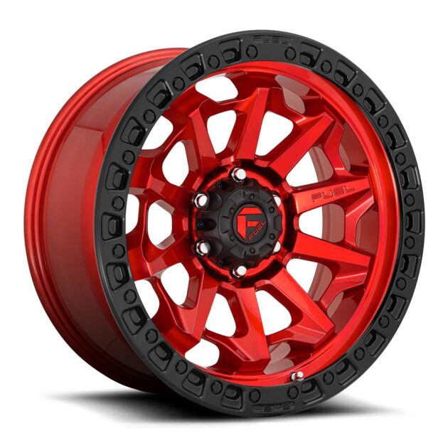 Fuel D695 Covert Candy Red Black Bead Ring 9x20 5x127 ET20 CB71,5 60° 1133 kg D69520907557