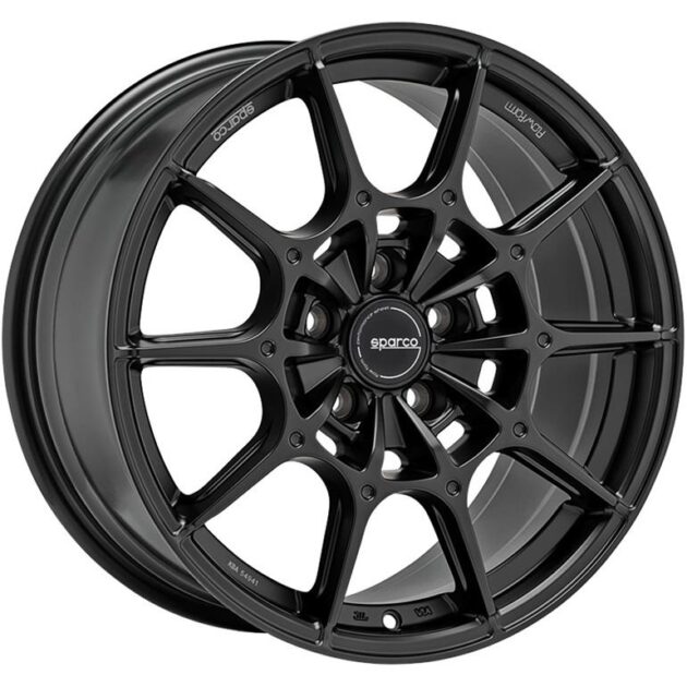 Sparco FF2 Matt Black 9x18 5x114.3 ET35 CB73,0 60° 650 kg W2910750353