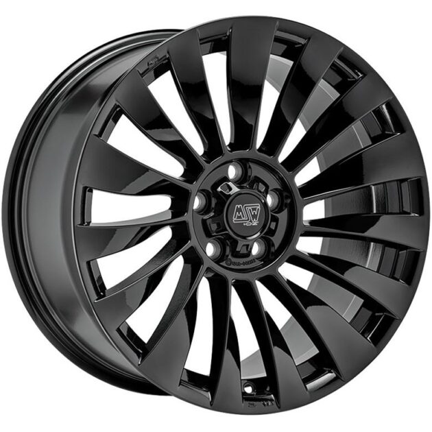 MSW 37T Gloss Black 9,5x19 5x114.3 ET45 CB64,1 60° 850 kg W19444001TC5