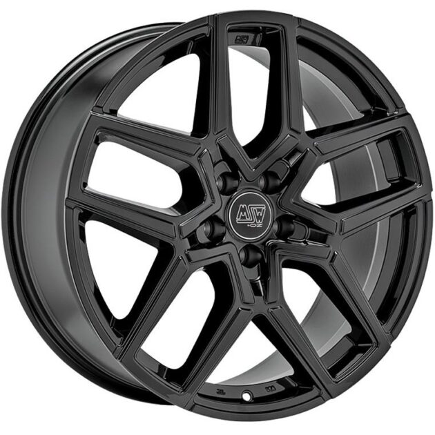 MSW 52 Gloss Black 8,5x20 5x120 ET47 CB72,6 Flat 1150 kg W19428004C5