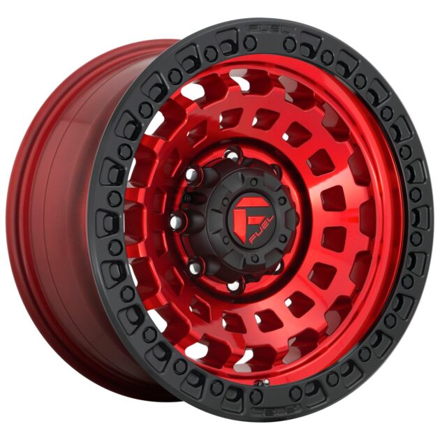 Fuel D632 Zephyr Candy Red Black Bead Ring 9x18 6x135 ET-12 CB87,1 60° 1133 kg D63218908945