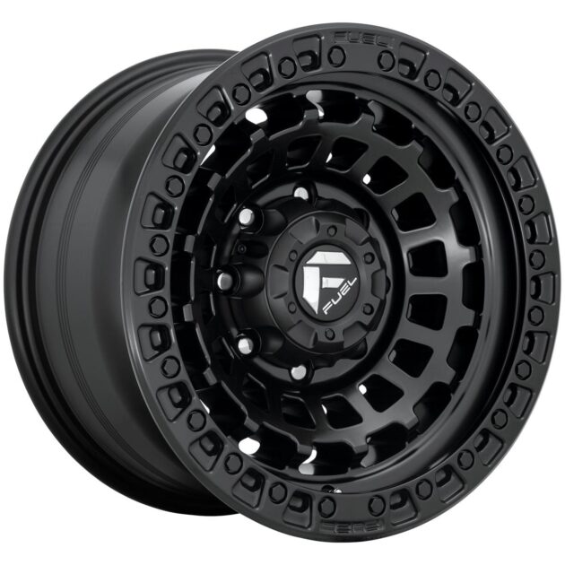 Fuel D633 Zephyr Matte Black 9x18 5x127 ET-12 CB71,5 60° 1133 kg D63318907545