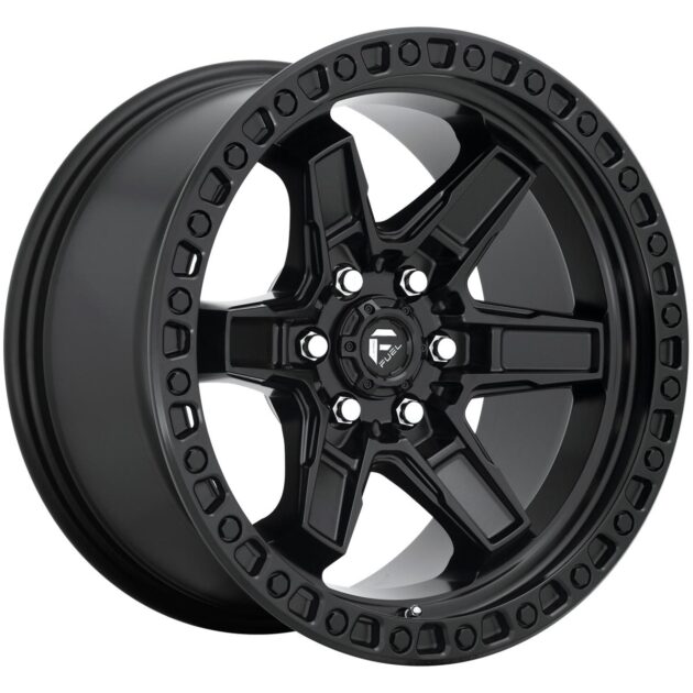Fuel D697 Kicker Matte Black 9x17 5x127 ET-12 CB71,5 60° 1133 kg D69717907545