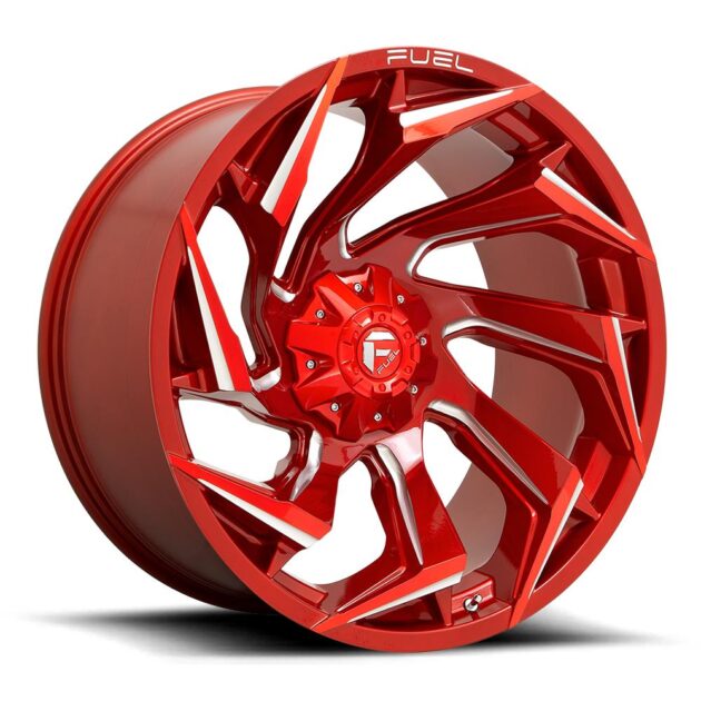 Fuel D754 Reaction Candy Red Milled 10x20 5x114.3 ET-18 CB78,1 (PCD2: 5x127) 60° 1133 kg D75420002647