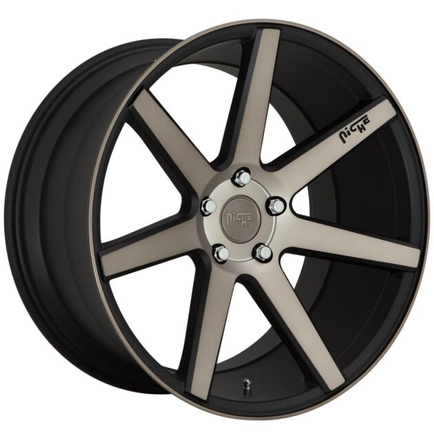 Niche M150 Verona Matte Black Machined 9x20 5x114.3 ET35 CB72,6 60° 861 kg M150209065+35