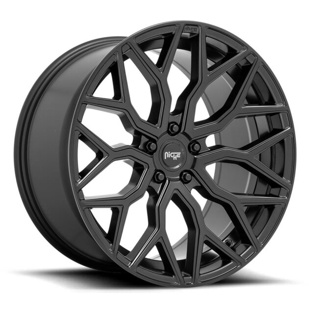 Niche M261 Mazzanti Matte Black 10x22 5x112 ET35 CB66,6 60° 907 kg M2612200F8+35