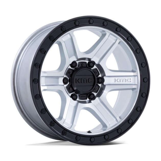 KMC KM551 Outrun Machined With Gloss Black Lip 9x18 6x139.7 ET18 CB106,0 60° 1133 kg KM551DB18906818
