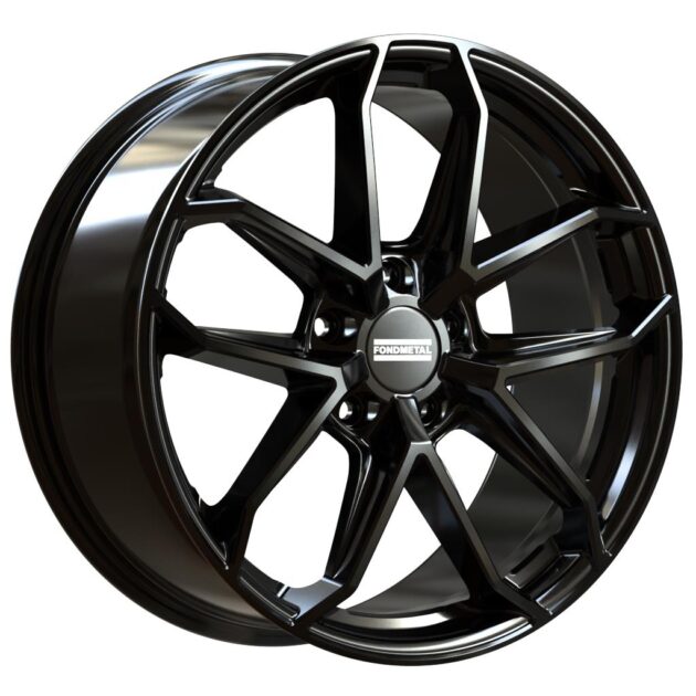 Fondmetal Zelos Glossy Black 11x21 5x130 ET60 CB71,6 R14 950 kg RF19948