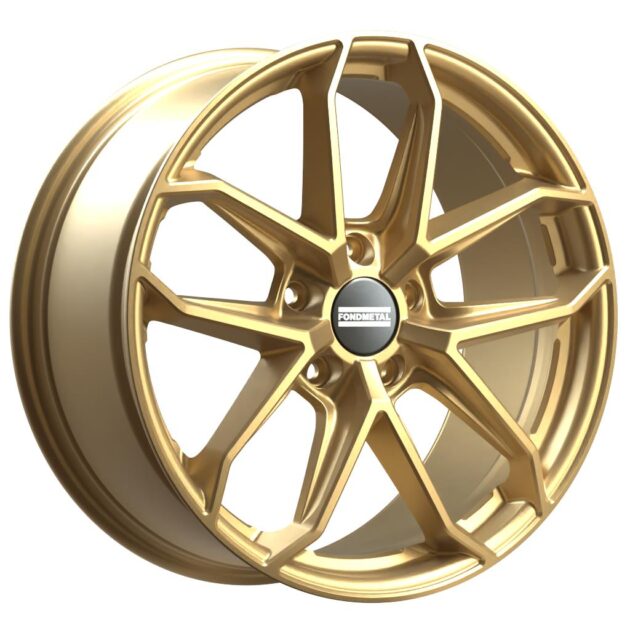 Fondmetal Zelos Matt Gold 11x21 5x130 ET60 CB71,6 R14 950 kg RF19959