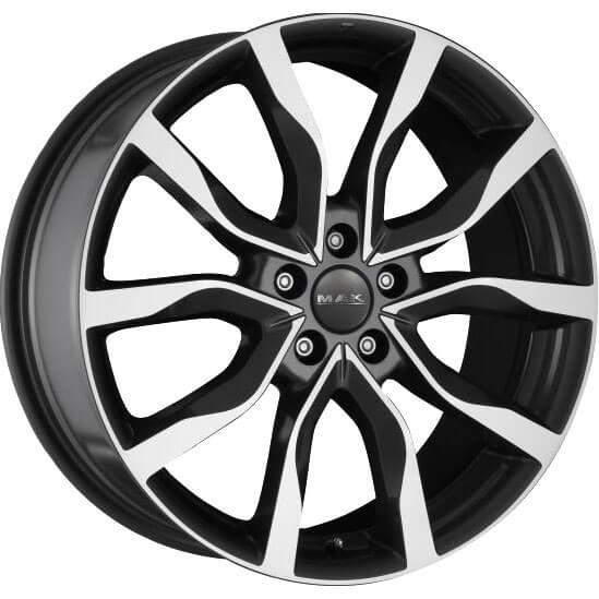 MAK Highlands Black Mirror 9,5x20 5x120 ET53 CB72,6 Flat 1025 kg F9520HIBM53IRR