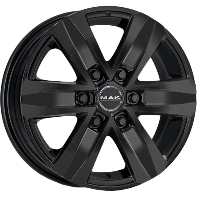 MAK Stone 6 Gloss Black 8,5x20 6x130 ET60 CB84,1 R14 1215 kg F85206TGB60M6