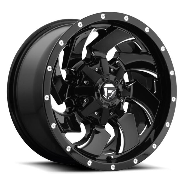 Fuel D574 Cleaver Gloss Black Milled 10x20 8x170 ET-18 CB125,1 60° 1678 kg D57420001747