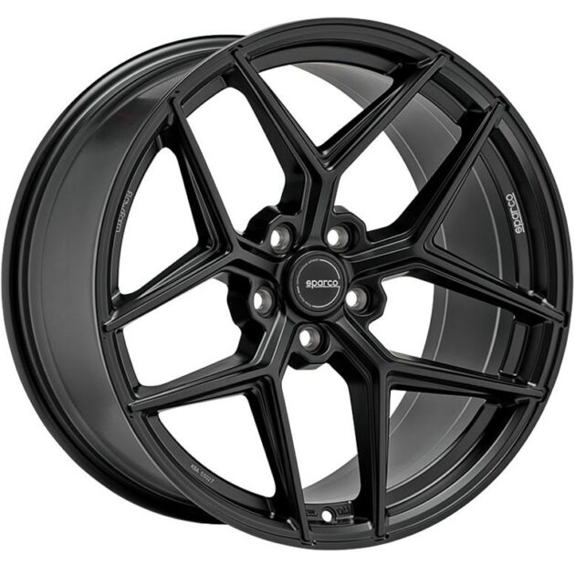 Sparco FF3 Matt Black 8x18 5x112 ET25 CB73,0 60° 620 kg W2911650253