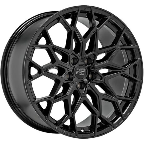 MSW 51 Gloss Black 9,5×21 5×120 ET19 CB66,6 60° 1050 kg W19450003C5