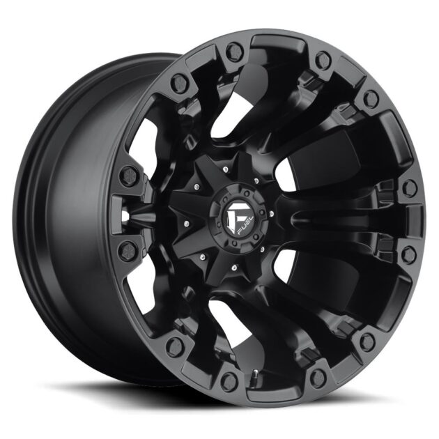 Fuel D560 Vapor Matte Black 10x22 6x139.7 ET10 CB106,0 (PCD2: 6x135) 60° 1133 kg D56022009857