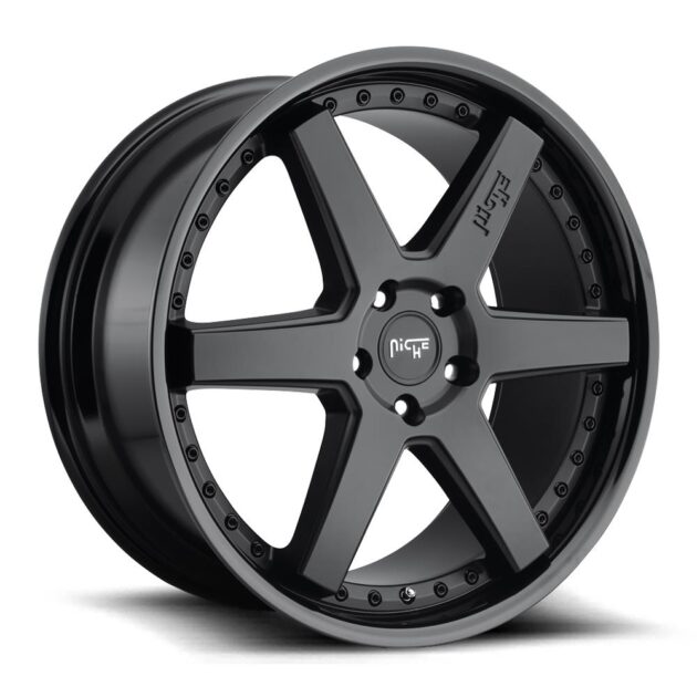 Niche M192 Altair Gloss Black Matte Black 10x19 5x120 ET40 CB72,6 60° 816 kg M192190021+40