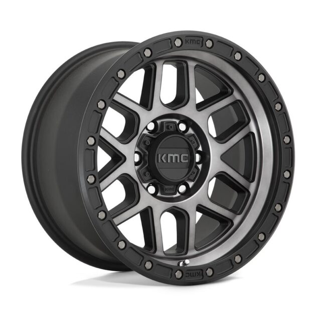 KMC KM544 Mesa Satin Black With Gray Tint 9x20 6x139.7 ET0 CB106,0 60° 1133 kg KM54429068400
