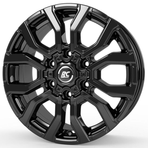RC Design RC35 Schwarz Glanz (SG) 6,5x17 6x139.7 ET48 CB92,4 60° 1150 kg 370250
