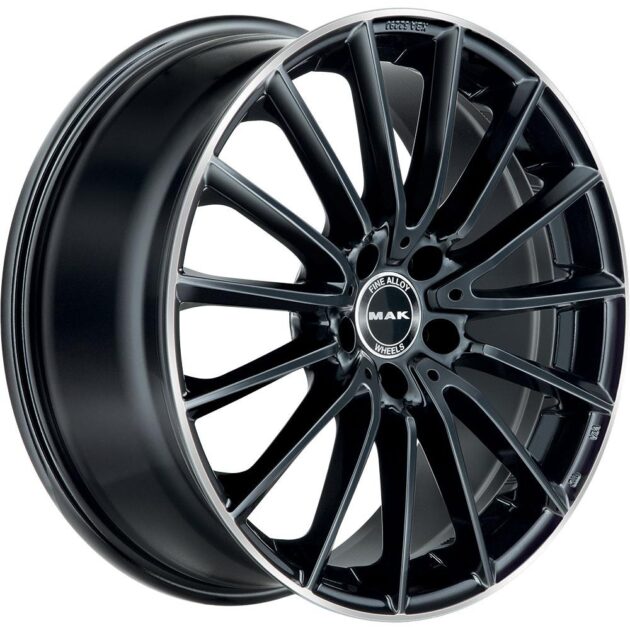 MAK Komet Gloss Black Mirror Ring 9x18 5x112 ET42 CB66,6 R14 800 kg F9080KMGL42WS3X