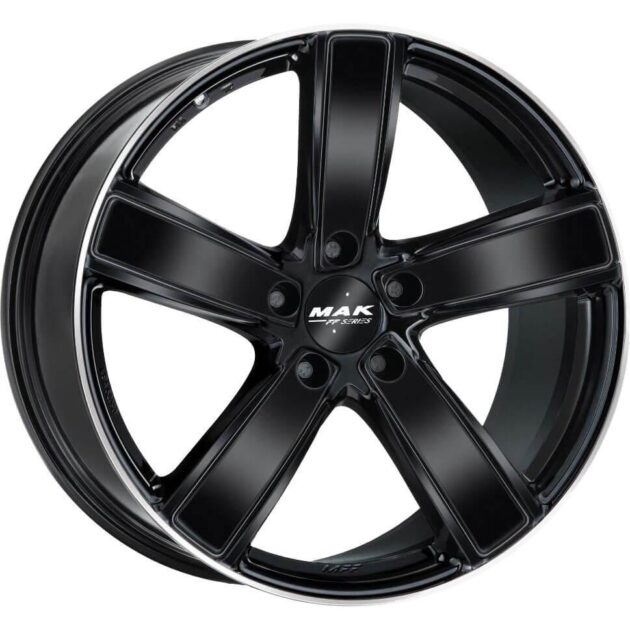 MAK Turismo-D-FF Gloss Black Mirror Ring 11,5x20 5x130 ET68 CB71,6 R14 1000 kg F1520UDGL68KY6