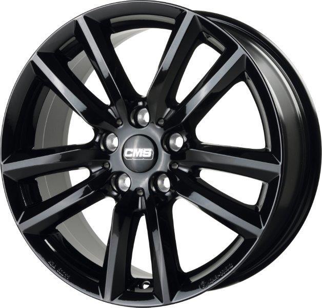 CMS C27 Complete Black Gloss 7,5x18 5x108 ET50 CB63,4 60° 850 kg C27 758 50 56 CBG