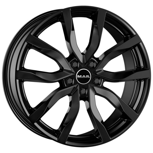MAK Highlands Gloss Black 9x21 5x114.3 ET40 CB76,0 60° 980 kg F9021HIGB40FF