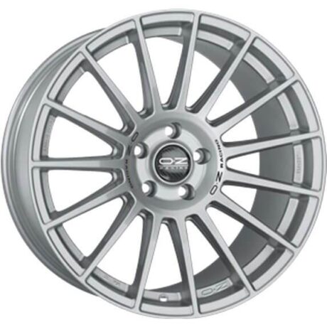 OZ Racing Superturismo Dakar Matt Race Silver Black Lettering 10×20 5×130 ET39.1 CB66,6 R14 950 kg W0186400719