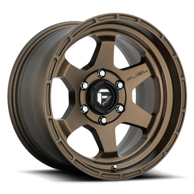Fuel D666 Shok Matte Bronze 9x18 6x139.7 ET1 CB106,0 60° 1133 kg D66618908450