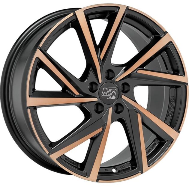 MSW 80-5 Matt Black Copper Fp 8x19 5x112 ET45 CB57,1 R13 830 kg W19381006TCAC