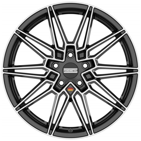 Fondmetal Thoe Glossy Black Machined 8×18 5×120 ET34 CB72,6 60° 775 kg RF18502
