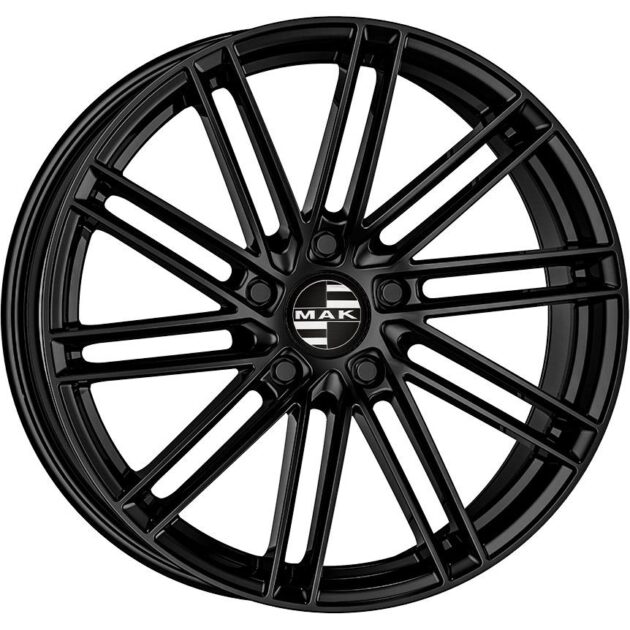 MAK Leipzig Gloss Black 9,5x22 5x130 ET55 CB71,6 R14 1000 kg F9522LPGB55KY3