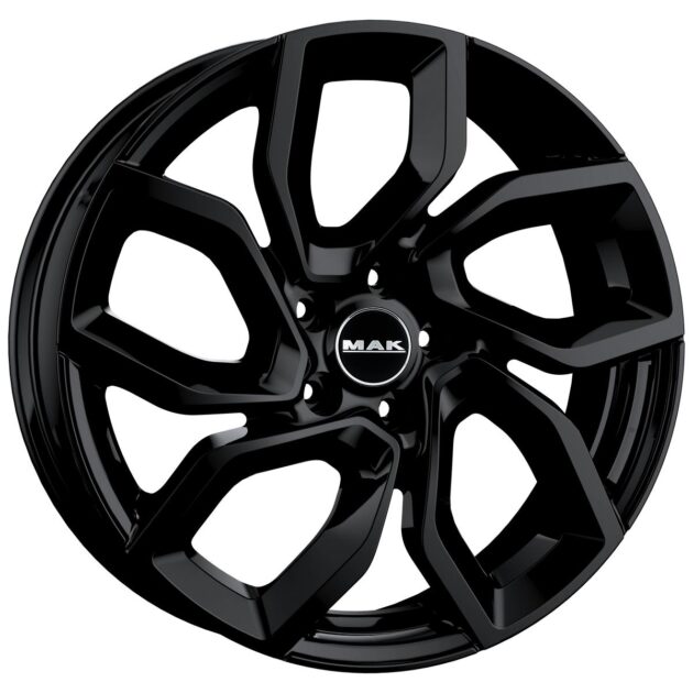 MAK Apollo Gloss Black 7x18 4x108 ET35 CB65,1 Flat 700 kg F7080LLGB35BGY