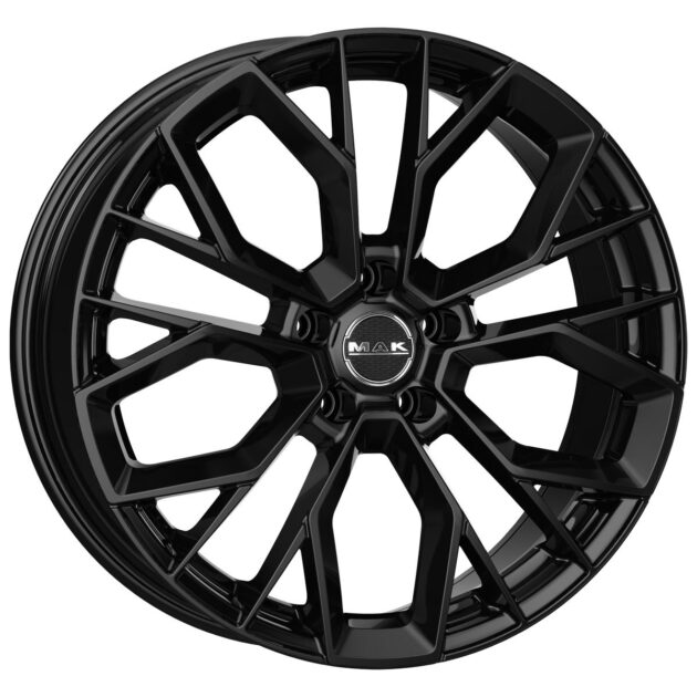 MAK Stilo Gloss Black 8,5x21 5x114.3 ET40 CB76,0 60° 860 kg F8521TSGB40FF