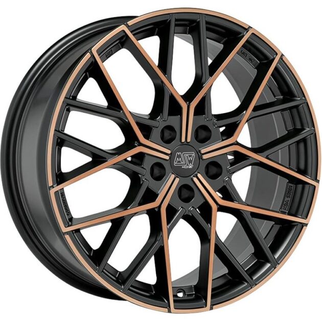 MSW 74 Matt Black Copper Fp 8,5x20 5x112 ET40 CB73,0 60° 950 kg W19363504TCAC