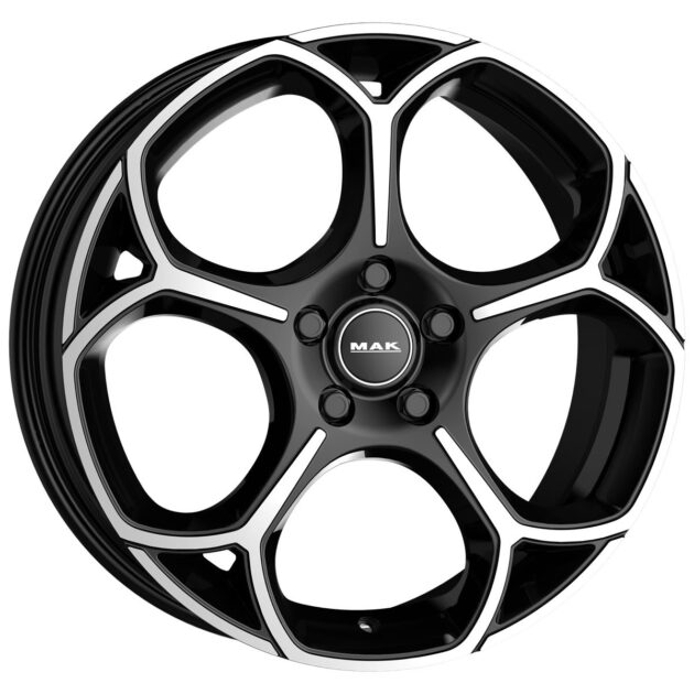 MAK Monza Black Mirror 7,5x18 5x108 ET42 CB65,1 Flat 700 kg F7580MOBM42GG2X
