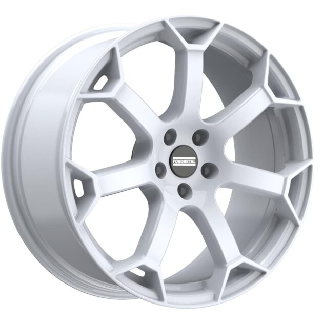 Fondmetal Zephyrus Glossy White 8,5x19 5x130 ET40 CB66,6 R14 850 kg RF21005