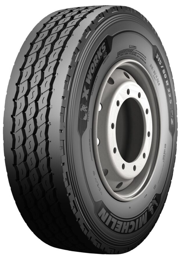 13R22.5 Michelin X WORKS HD Z 156/151K M+S 3PMSF Steer MIXED USE DBA70