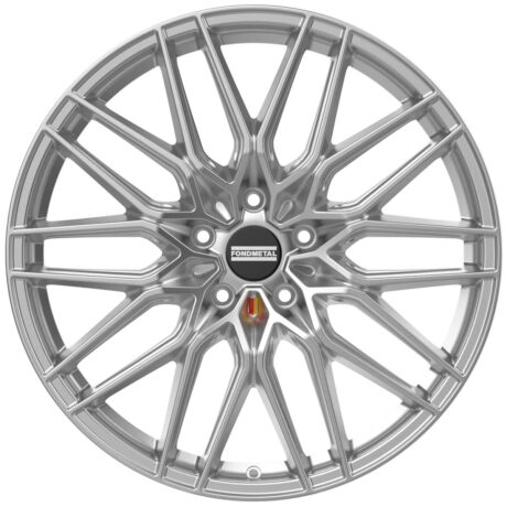 Fondmetal Cratos Glossy Silver 9,5×21 5×130 ET60 CB71,6 R14 950 kg RF18281