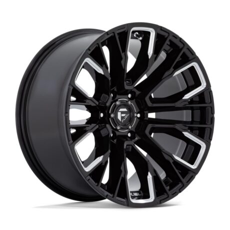 Fuel D849 Rebar Gloss Black Milled 9×20 6×139.7 ET1 CB106,0 60° 1133 kg D84920908450