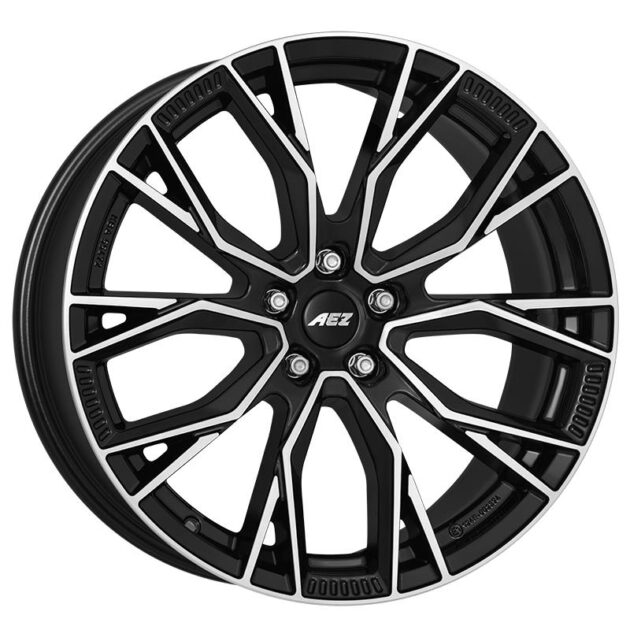 AEZ Toronto dark Black/polished 8,5x20 5x112 ET35 CB66,6 60° 835 kg ATR0L8BP35E