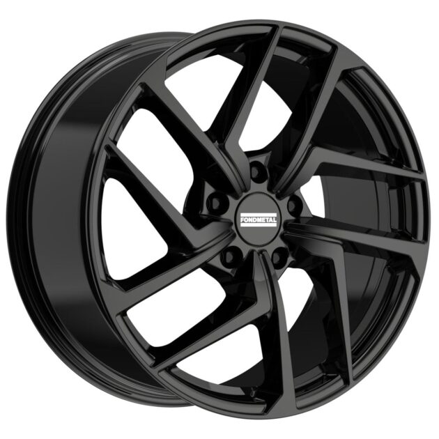 Fondmetal Taara Glossy Black 8,5x21 5x130 ET29 CB66,6 R14 950 kg RF20970