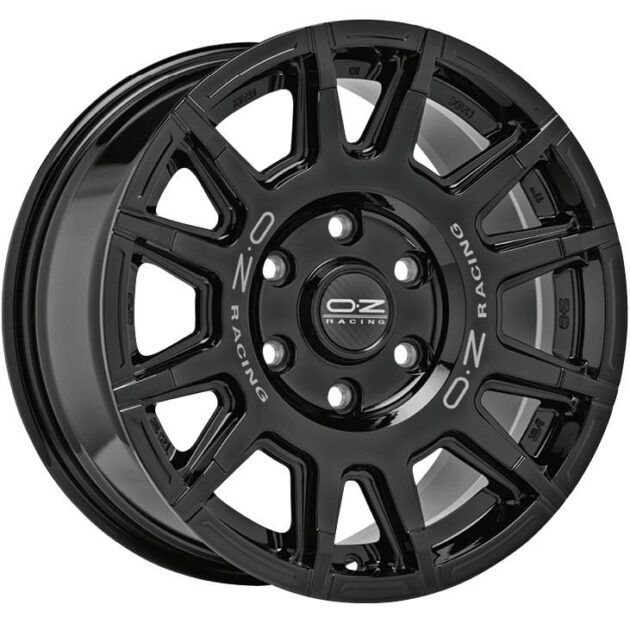 OZ Racing Rally Legend Gloss Black + Dark Lettering 8x17 6x139.7 ET25 CB106,1 60° 1200 kg W01E00151CAJ