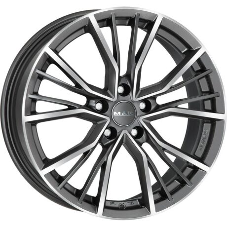 MAK Union Gun Met-Mirror Face 7,5×17 5×112 ET45 CB66,6 R13 610 kg F7570UNQM45WS3X