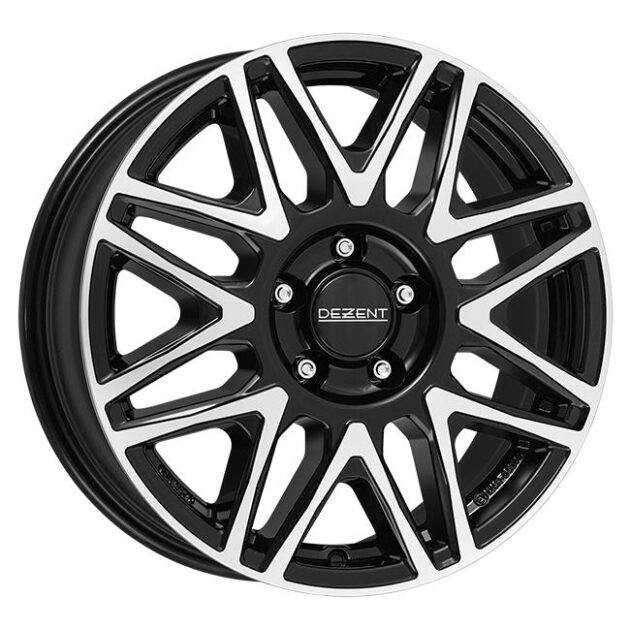 Dezent KH dark Black/polished 6x16 5x118 ET68 CB71,1 60° 1400 kg TKHOQBP68E