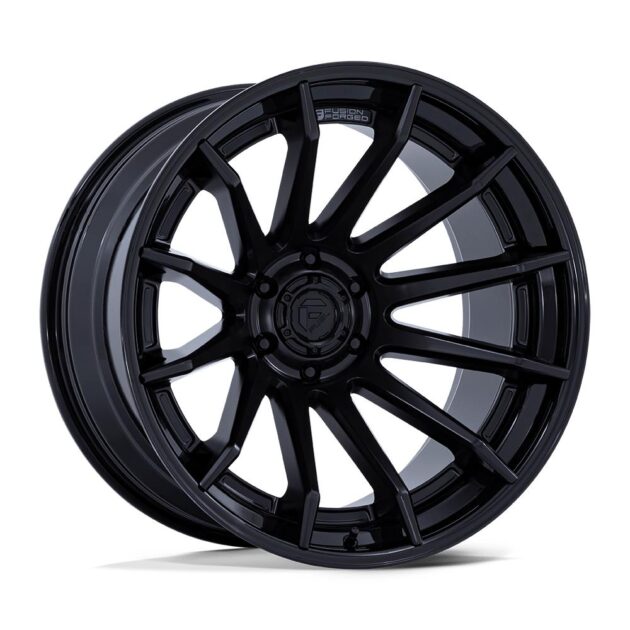Fuel Fc403 Burn Matte Black With Gloss Black Lip 10x22 6x139.7 ET-18 CB106,0 60° 1133 kg FC403MX22106818N
